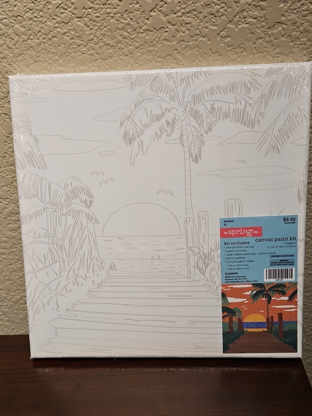 Canvas Paint Kit - Sunset